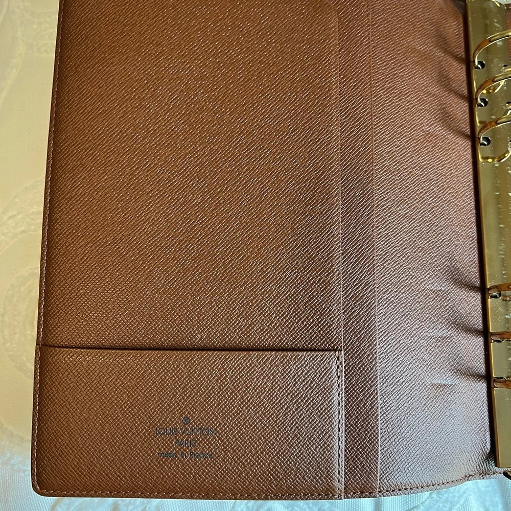 ❌SOLD!❌ Authentic Louis Vuitton Brown Monogram Large (GM) Agenda Cover - Picture 5 of 16